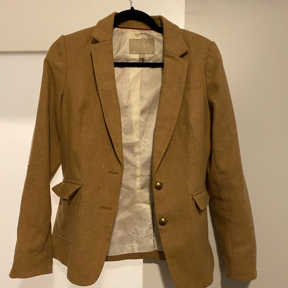 Banana Republic size 4 Tan Jacket